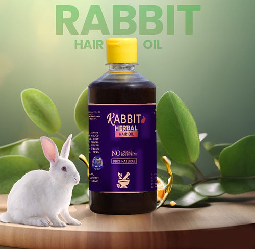 Rabbit Herbal Hair Oil - 100% Original & Effective!